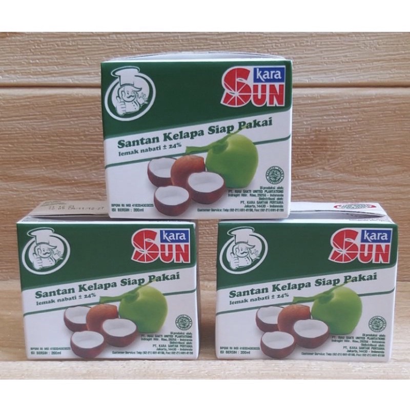 

SUN Kara Santan Kemasan 200ml