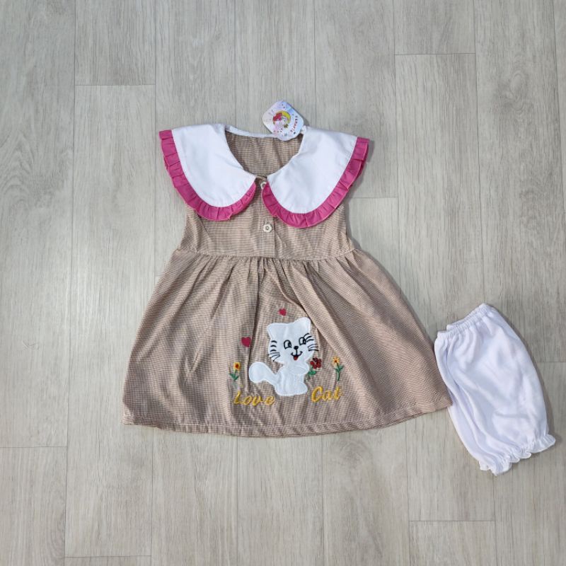 baju bayi perempuan dress baby girl jsb9