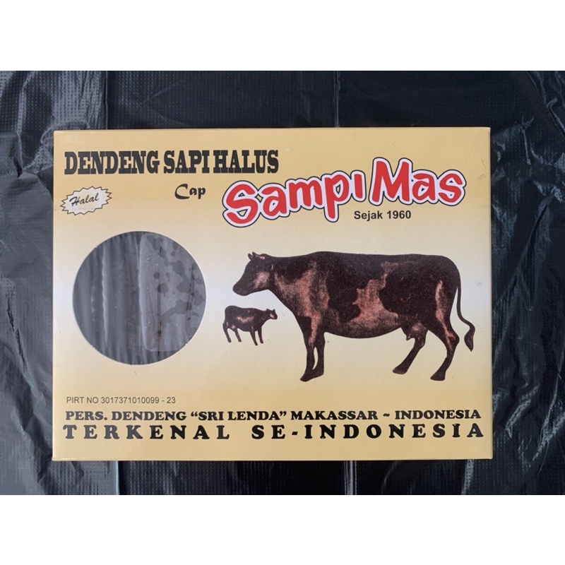 

Dendeng Sapi Halus Sampi Mas Makassar 200gr