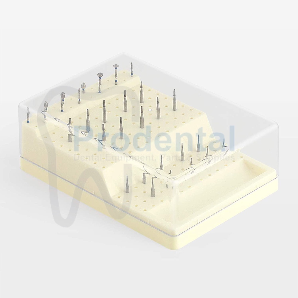 Dental bur holder tempat wadah bur diamond gigi 168 hole