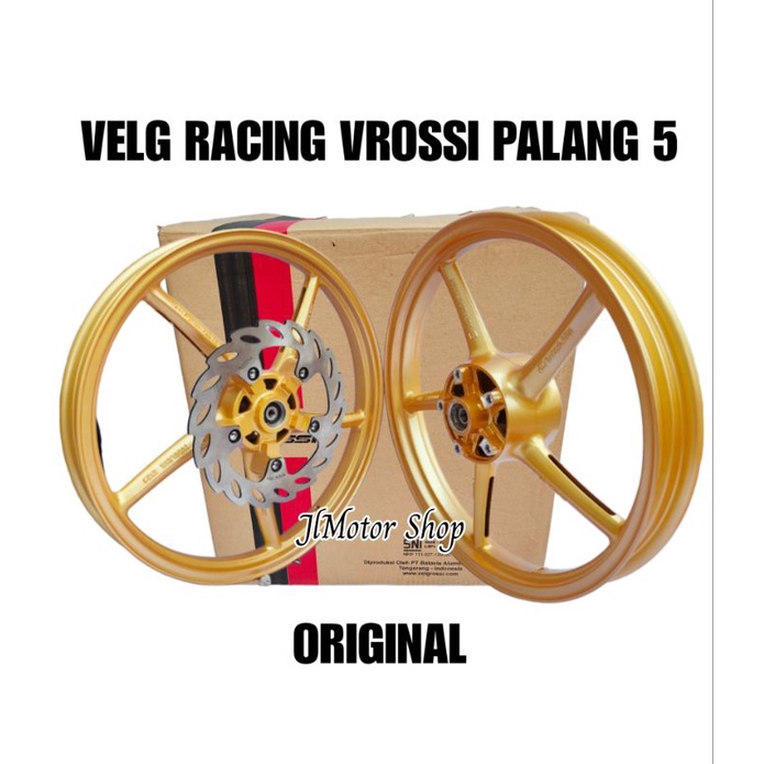 PELEK VELG RACING VROSSI VIXION NEW 150 NVA NVL ALL NEW VIXION 150 PALANG 5 - PELK VELG RACING V ROSSI VIXION NEW 150 NVA NVL ALL NEW VIXION 150 PALANG 5 VENOM SANCA PLUS PIRINGAN CAKRAM