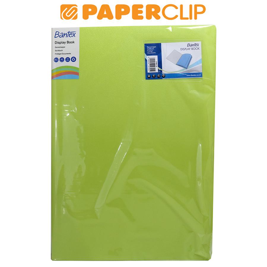 

CLEAR HOLDER BANTEX FC 3185 40P 72 PISTACHIO