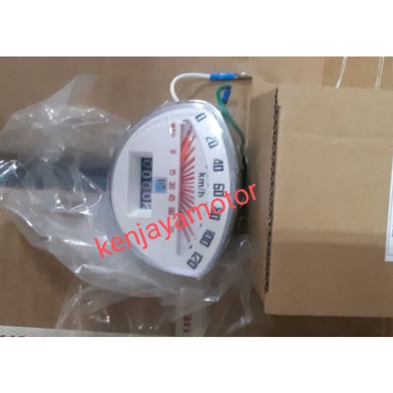 SPEEDOMETER KILOMETER KSPEEDOMETER KILOMETER KOMPLIT VESPA SUPER NEW CHROME