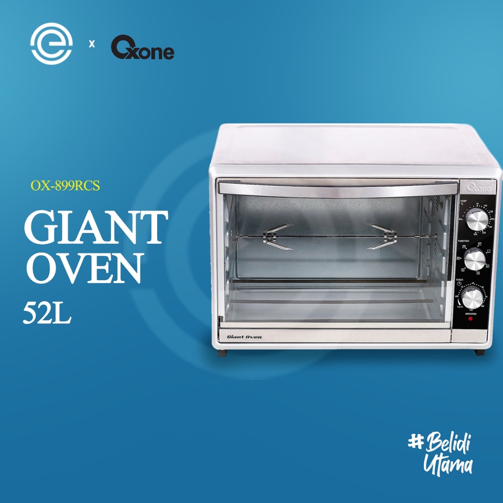 OXONE Oven Listrik Stainless 52 Liter OX-899RCS