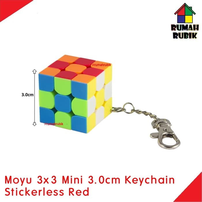 Pelumas Rubik - Rubik Yongjun - Rubik Kubus Rubik 3X3 Moyu Mini Stickerless 30Mm / Rubik Murah