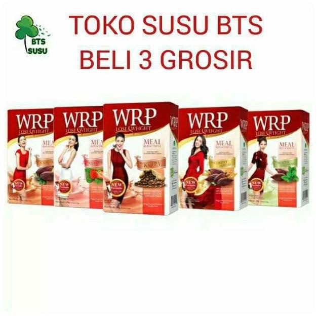 

BISA COD WRP meal replacement isi 6 sachet/ susu diet WRP - Strawberi