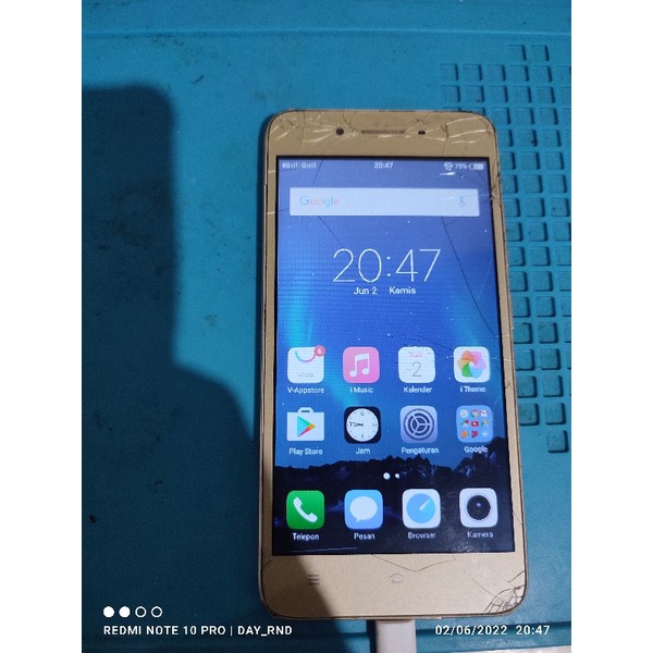 vivo y53 (1606) Ram 2/16 minus LCD (Bisa Pakai)