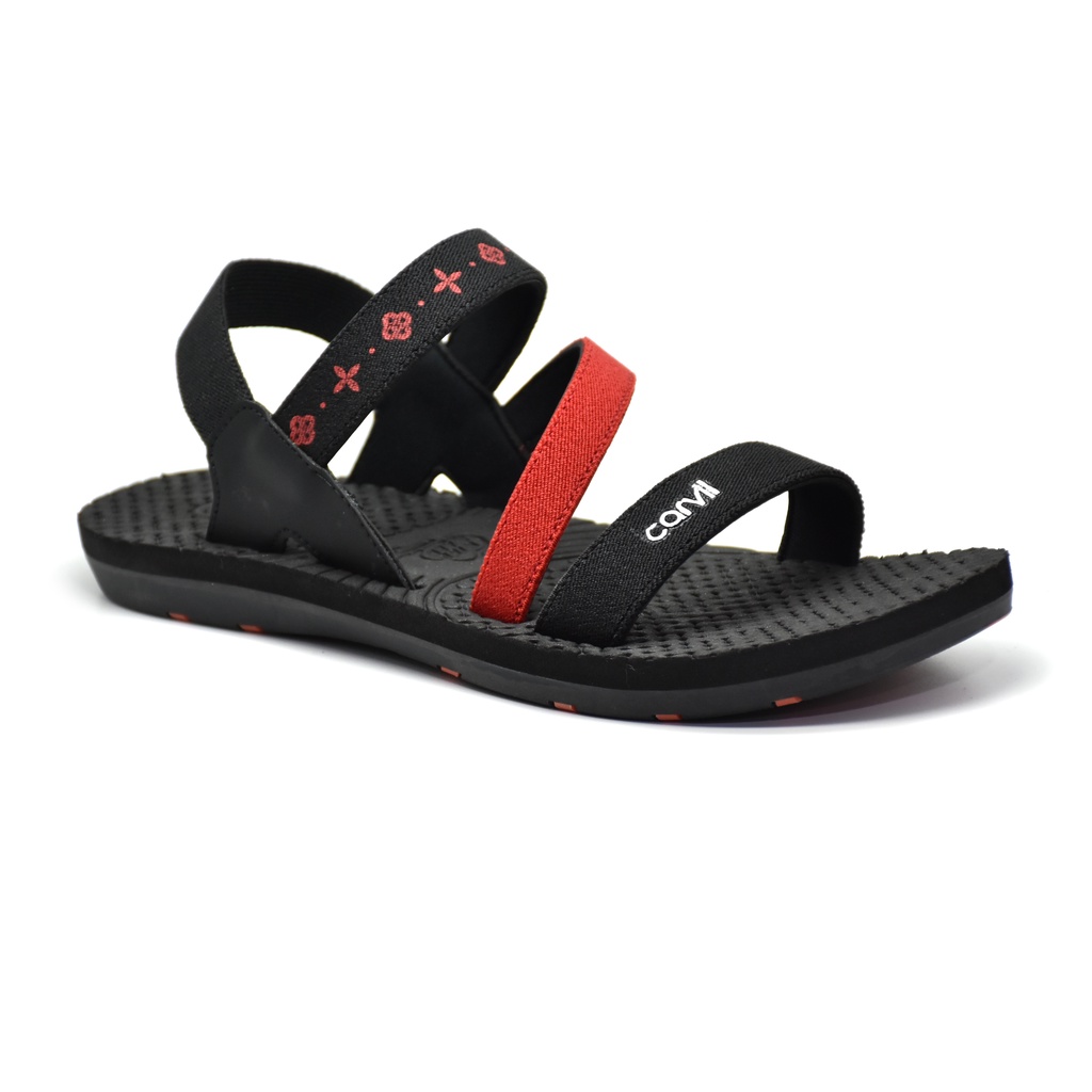 Carvil Sandal Gunung Casual Wanita Widya Tb Black Red