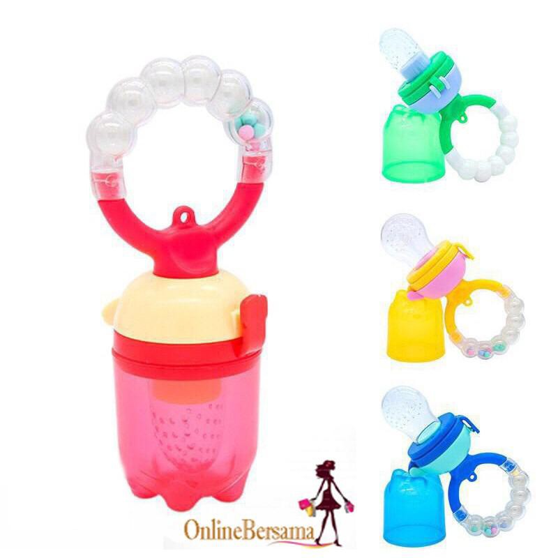 OB Empeng bayi ,DOT BUAH BAYI food feeder ,empeng buah dengan krincingan-3