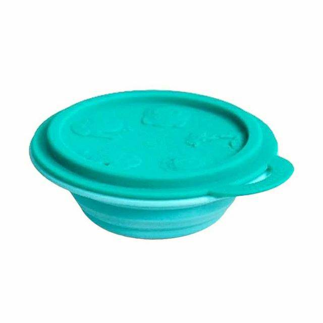 Marcus&amp;Marcus Alat Makan Collapsible Baby Bowl Green Elephant