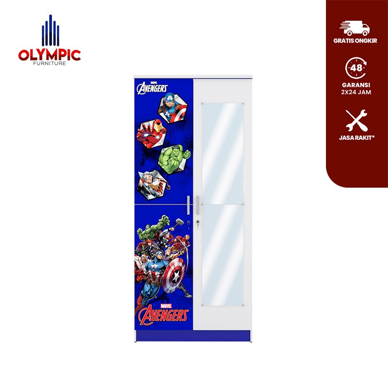 Olympic Lemari Anak / Lemari Baju / Lemari Pakaian Karakter anak