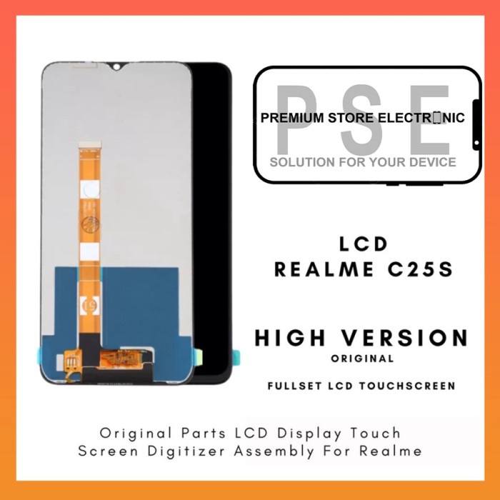 LCD Realme C25S ORIGINAL Fullset Touchscreen Garansi 1 bulan