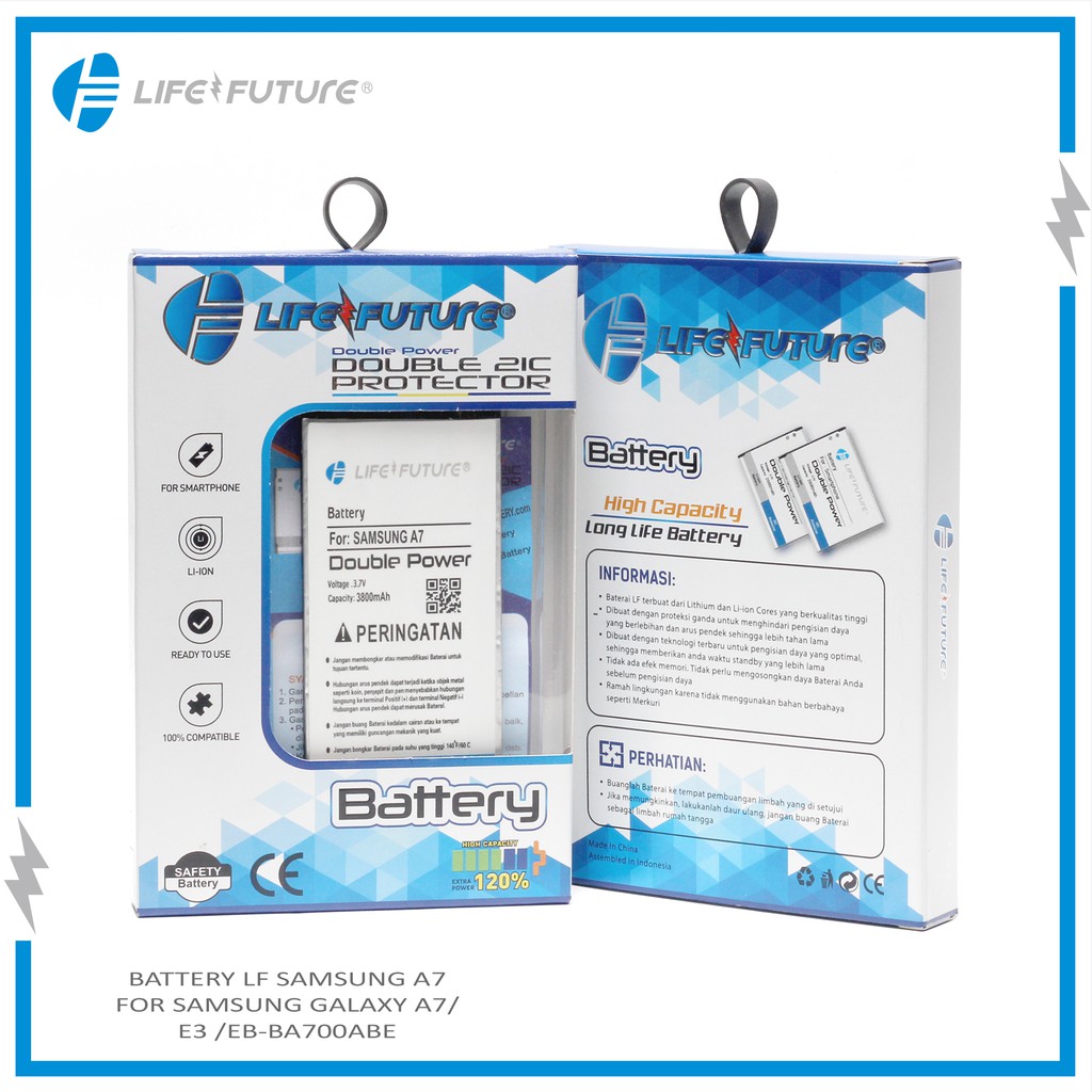 BATERAI SAMSUNG A7 DOUBLE POWER LIFE FUTURE