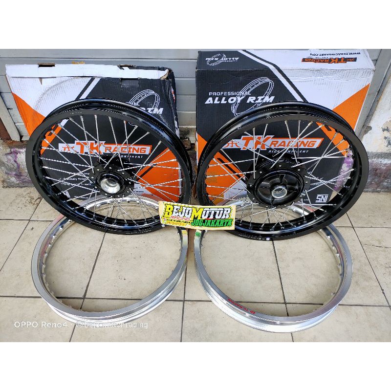PAKET VELG TK RACING RX KING TAPAK LEBAR RING 18