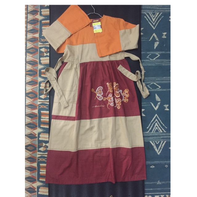 Gamis jubah terusan anak perempuan merk dannis no. 7