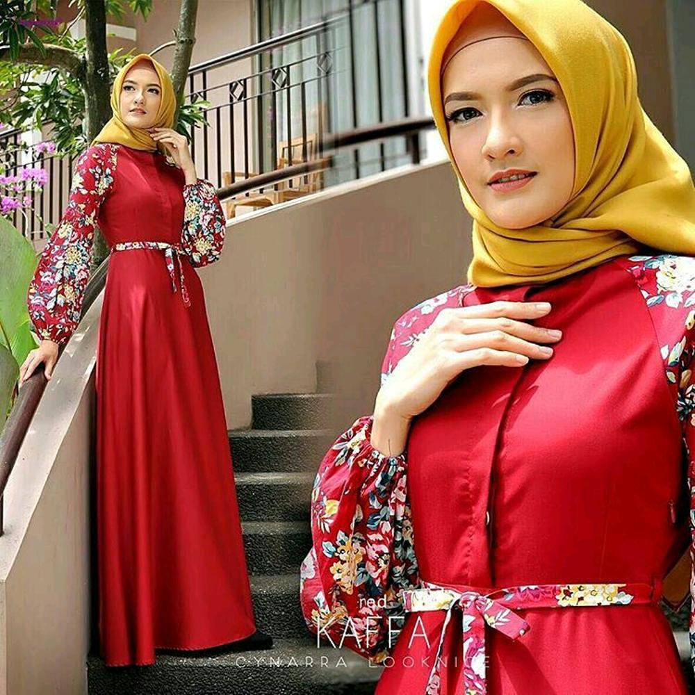  Baju  Muslim Wanita  Kaffa Dress Shopee  Indonesia