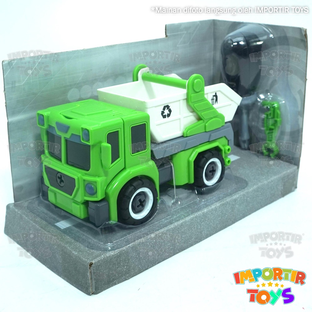 Mainan Anak Truk Deformation Mobil Robot Berubah Toys Kid Edukasi Berkualitas!