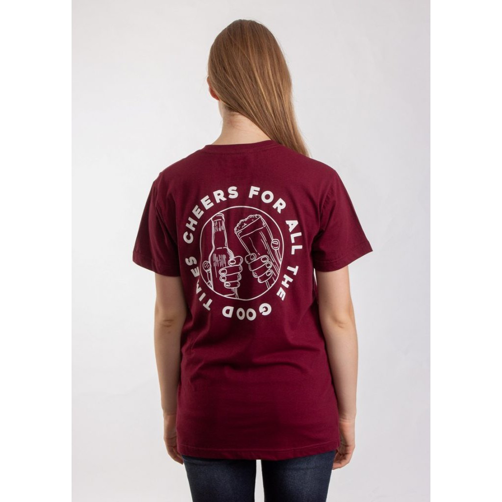 

Erigo T-shirt Time Cheers Maroon