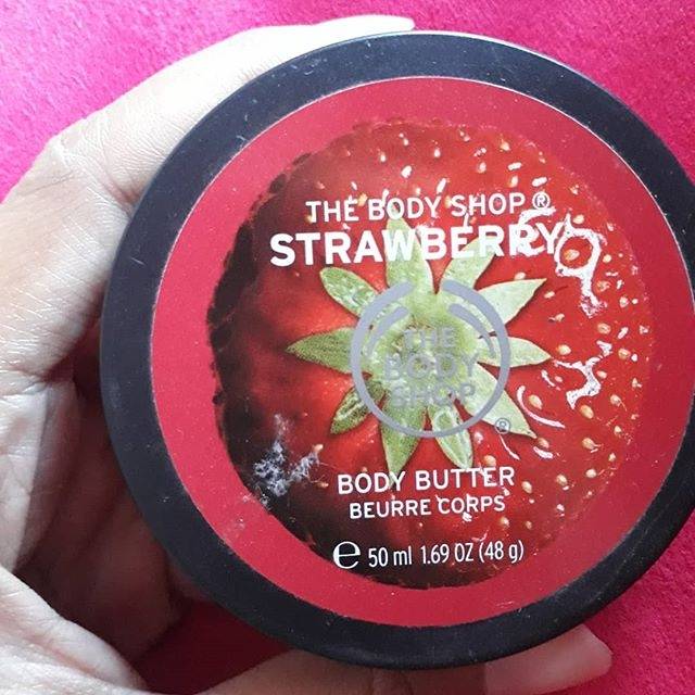 Body butter strawberry body shop