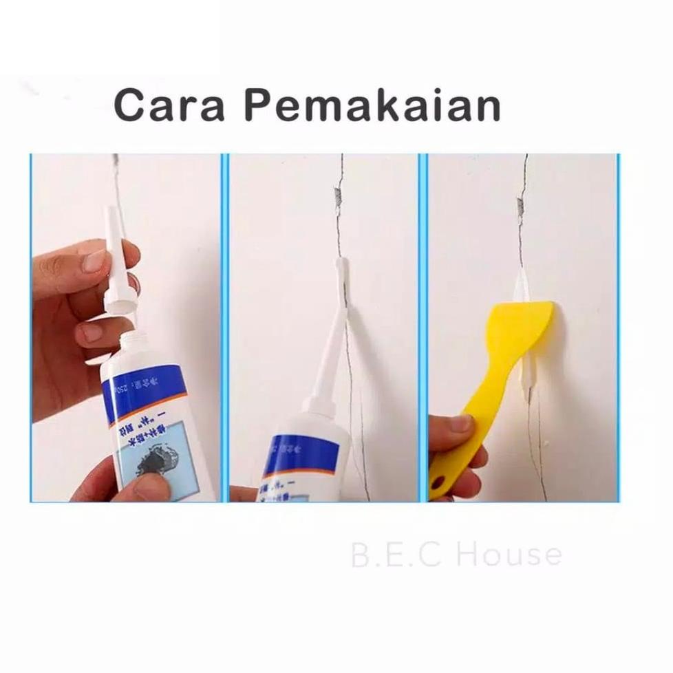 [KODE PRODUK N9ILZ7584] Dempul Semen Cair Tambal Dinding Gypsum Gipsum Tembok Plafond Bemper Retak A