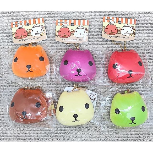 kapibarasan head Squishy by tryworks/NIC (squishy Original Jepang)