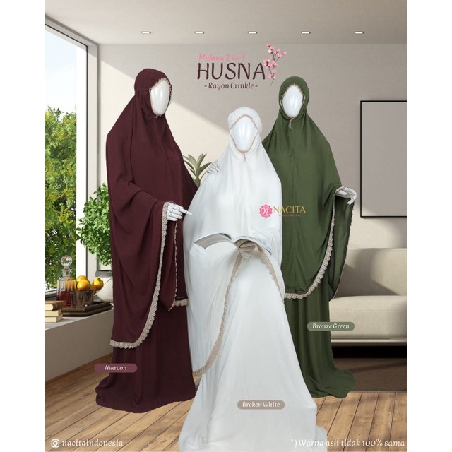 MUKENA HUSNA 2 IN 1 By Nacita
