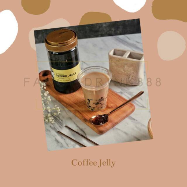 

Coffee jelly / kopi jeli / toping kopi jelly