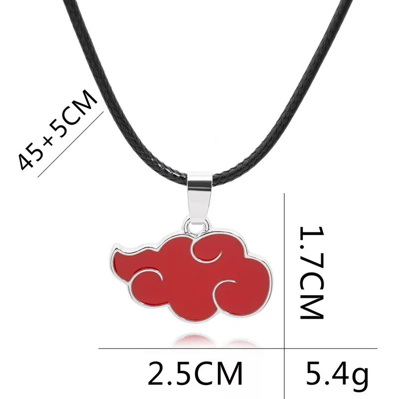 Kalung Anime Naruto Shippunden Logo Akatsuki Konoha Uchiha