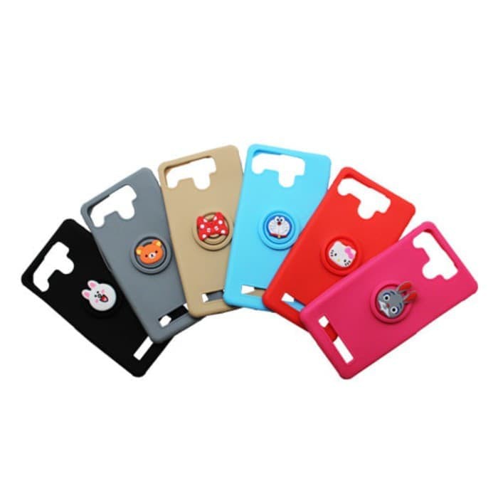 Case Granite Phone Android Sikur Softcase Kompatibel Stand Karakter