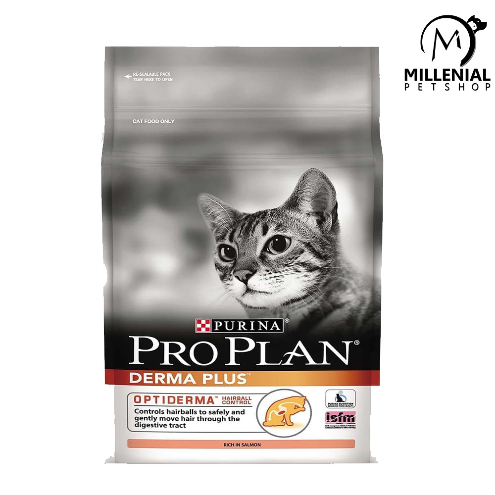 Makanan Kucing Proplan Derma Plus 2 5kg Pro Plan Untuk Bulu