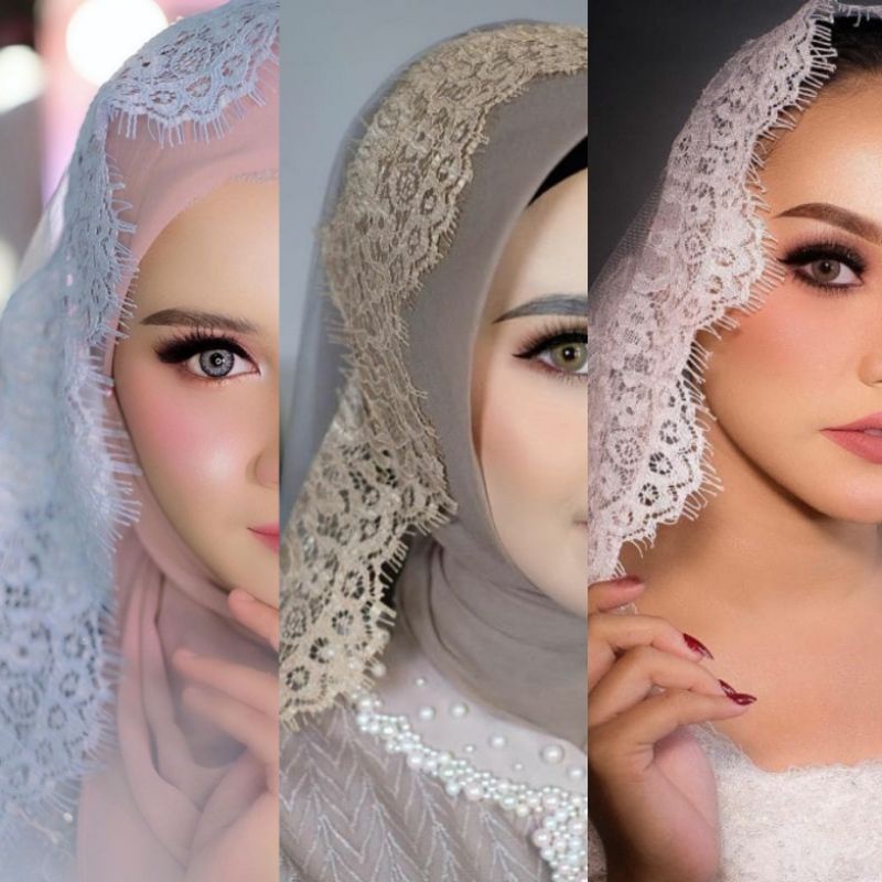 VEIL Slayer Brokat Pengantin dan Ibu Besan By Adelus