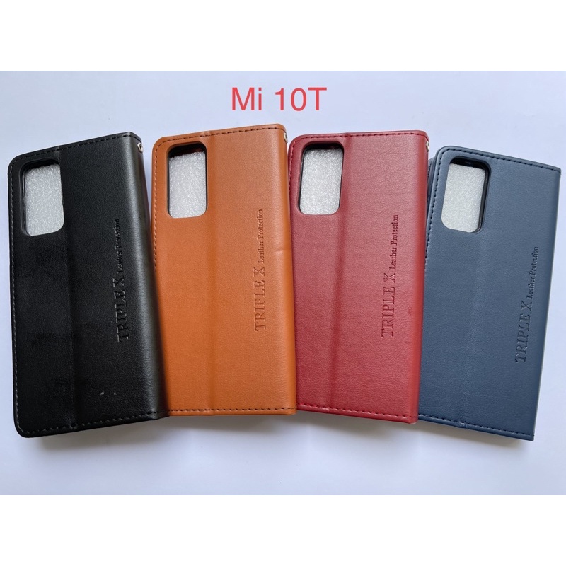 Leather Wallet Flip New Mi 10t