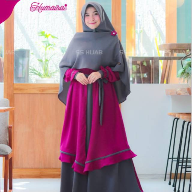 gamis humaira set by ss hijab