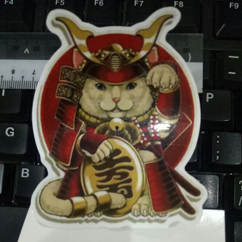 

stiker lucky cat