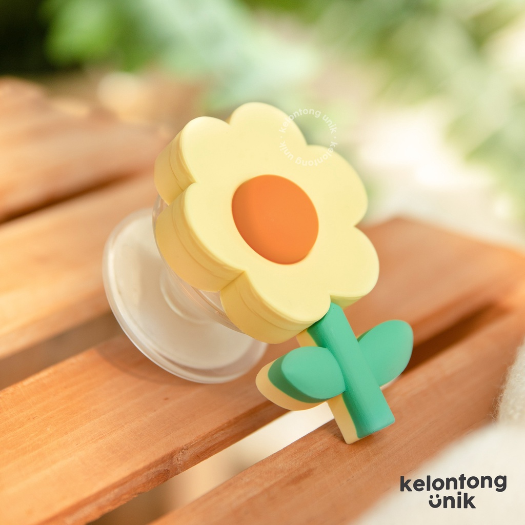 FLOWER - Griptok 3D Silicone/ Phone Holder/ Phone Grip