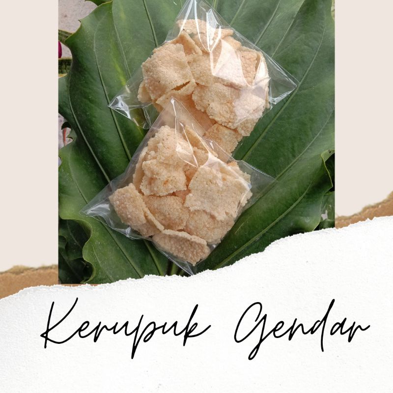 

Kerupuk Gendar Homemade Enak Halal Gurih