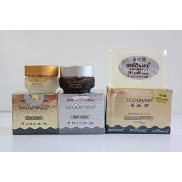 PAKET DEOONARD GOLD DAN SILVER   SABUN