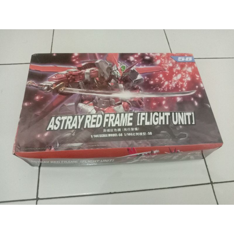 HG Gundam astray red frame flight unit
