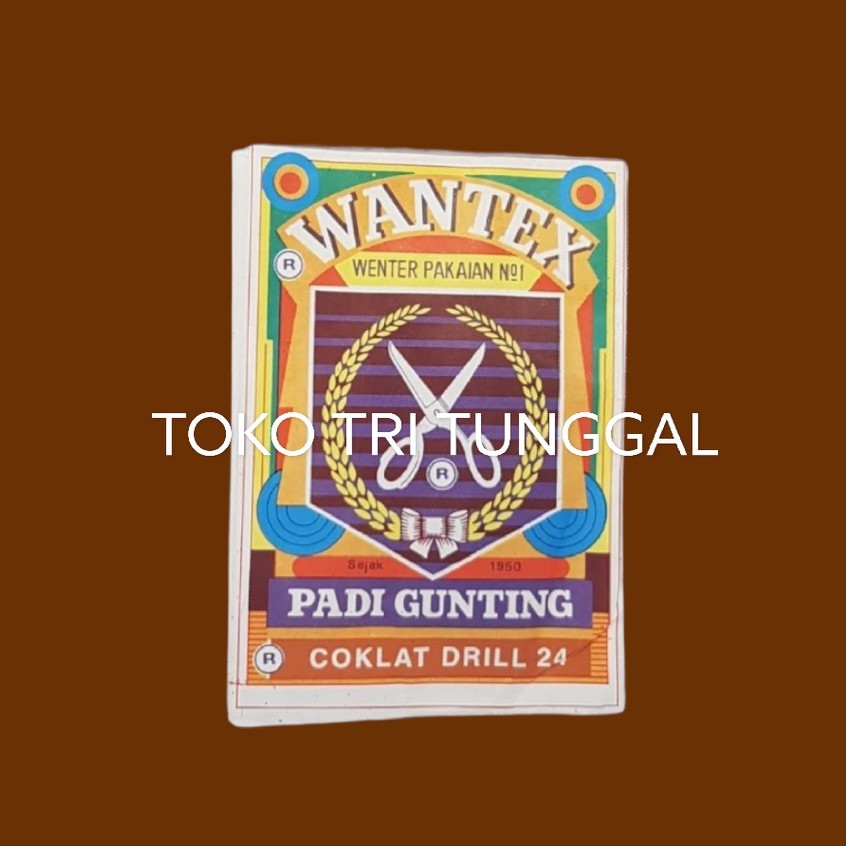 

WANTEX COKLAT DRILL Wenter Padi Gunting Pewarna Tie Dye Baju Sumbo Sumba Kain Cotton Satuan Ecer Jumputan Ikat Art Celup Wentek Wanter Serbuk Coloring Jumput Iket Crafting Crafting Kerajinan Jean Jeans Sepatu Jaket Sweater Bahan Seni Malang Tri Tunggal