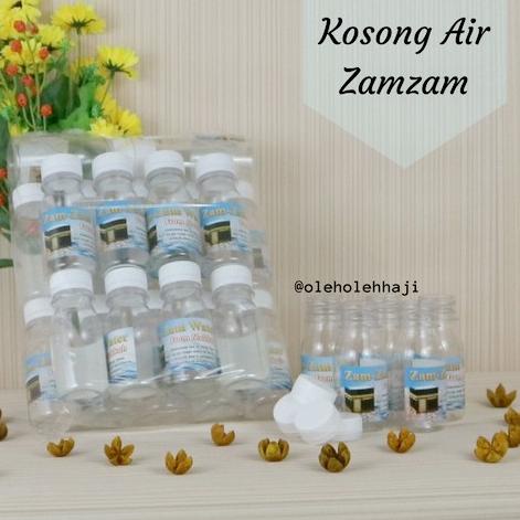 ➴ Botol Zam Zam 80ml / Botol Plastik Air Zam Zam/ Botol Air Zam Zam (20botol) ❂