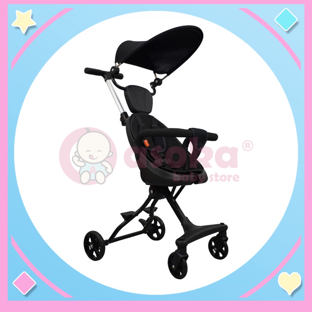 Stroller Labeille Travelling Micro Trike 8870 Egg ASOKA