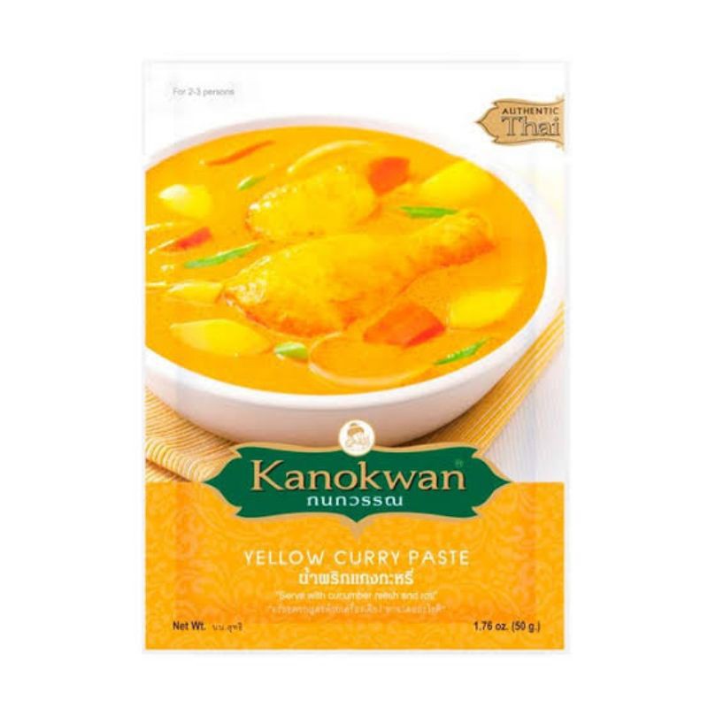 

KANOKWAN YELLOW CURRY PASTE 50GR