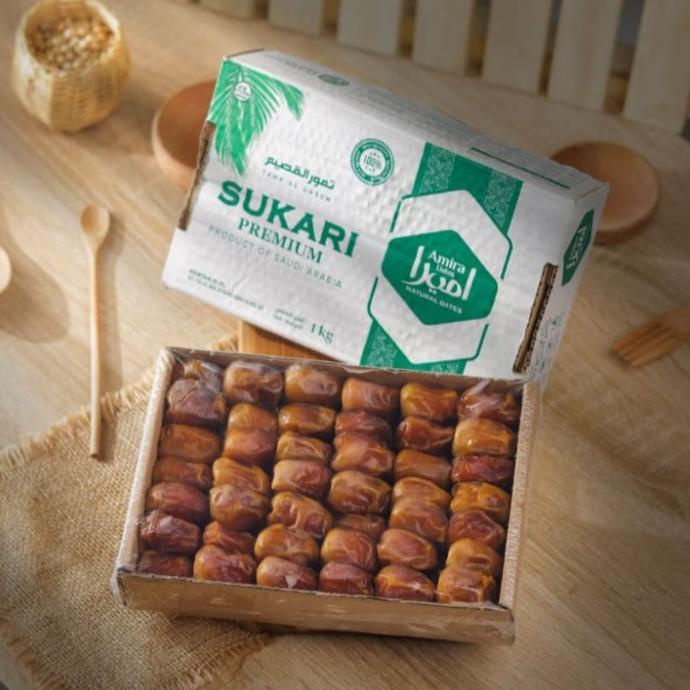 

TERLARIS Kurma Sukari Amira Premium 1 Kg Original/KURMA 1KG/KURMA BARARI/KURMA RUTHOB/KURMA BAM/KURMA PALM FRUIT/KURMA TANGKAI/KURMA AZWA/KURMA SUKKARI/KURMA SAFAWI/KURMA TUNISIA/KURMA MUDA KUNING/KURMA MUDA HIJAU/KURMA MEDJOL/KURMA MADINAH SUPER