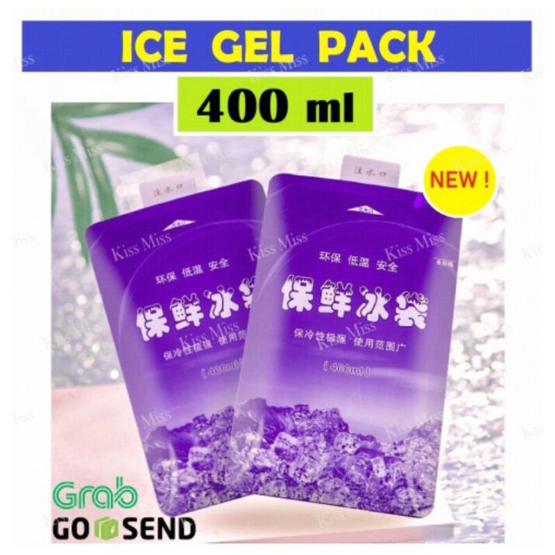 10 ice gel pack untuk ASI/makanan