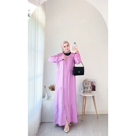 BAJU GAMIS RAYON JUMBO BUSUI