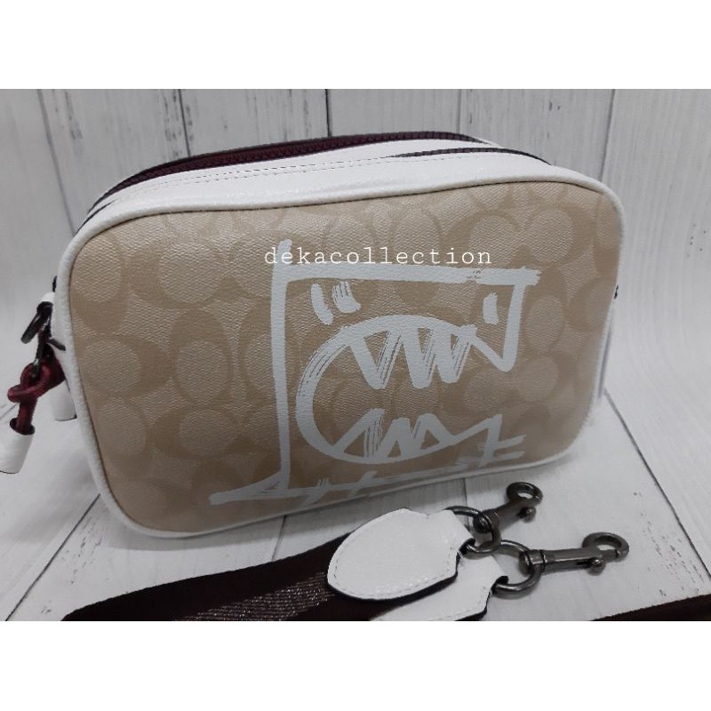 TAS SELEMPANG PRIA WANITA KULIT COACH