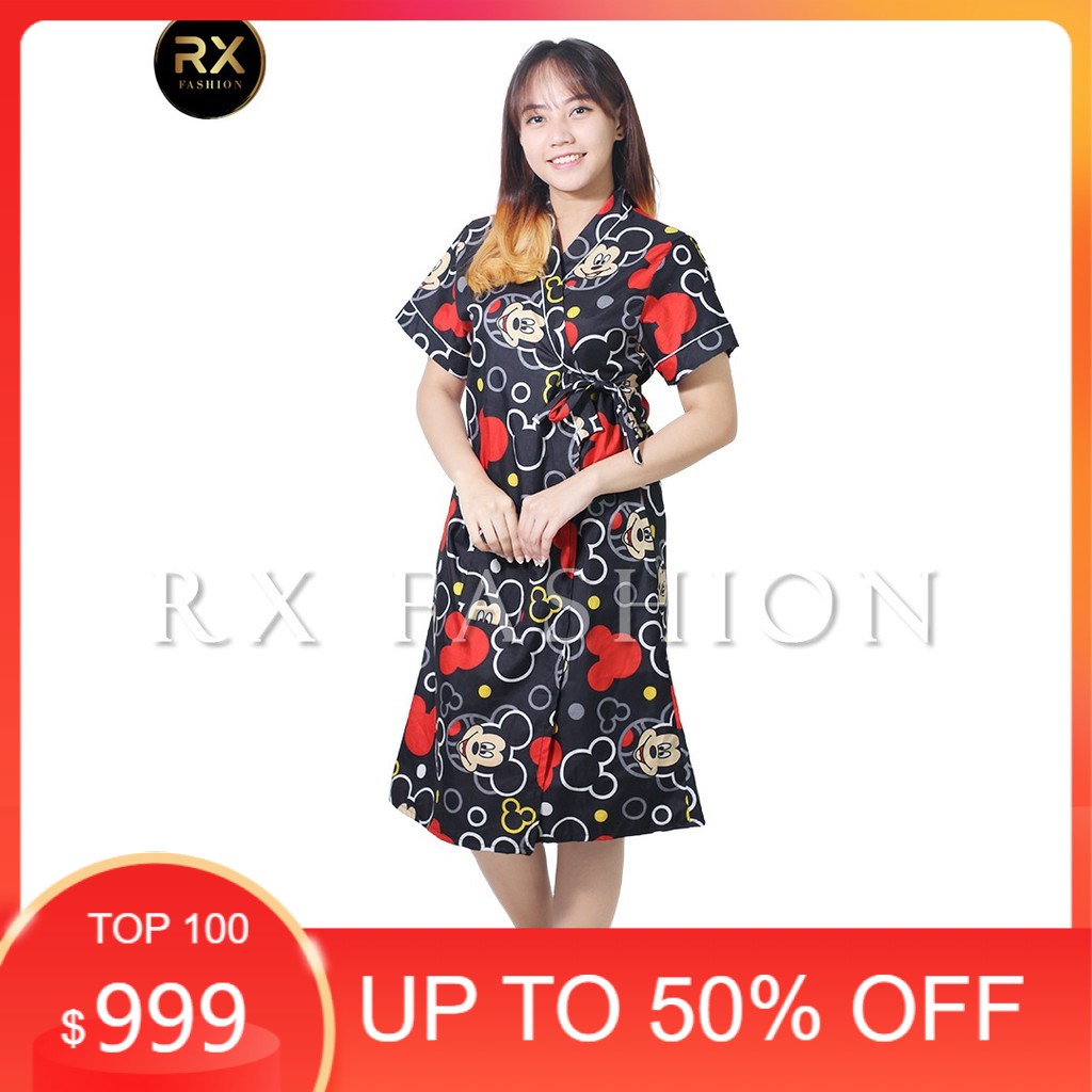 Resiotomatis Dropship DASTER KIMONO KARAKTER BAHAN KATUN MOTIF