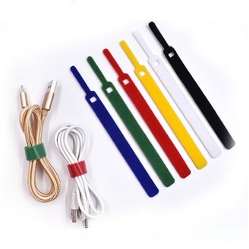 

Pengikat Kabel Penggulung Cable Velcro strap Klip Nylon Cable