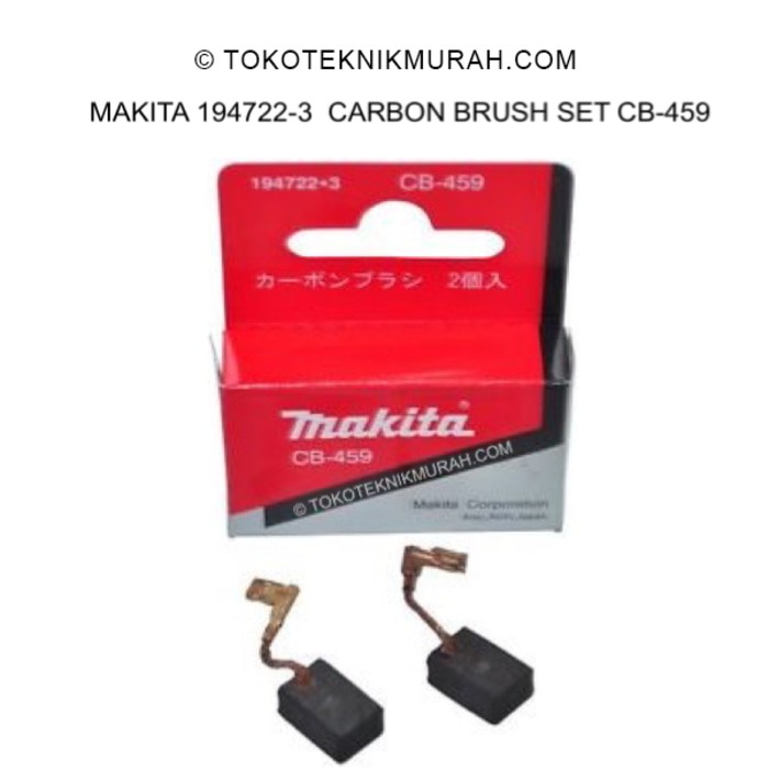 Makita 195026-6 Carbon Brush CB-459 / CB459 Borstel