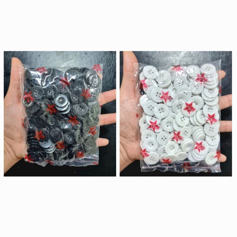 Kancing Baju/Jas/Celana 20mm/2cm/32L @144 pcs